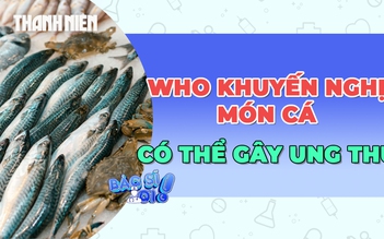 WHO khuyến nghị về các món cá khoái khẩu có thể gây ung thư