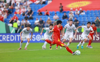 U.23 Việt Nam 1-0 U.23 Kyrgyzstan, VCK châu Á 2026: Khuất Văn Khang sút 11 m chính xác