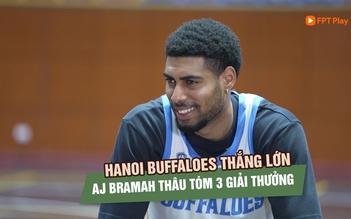 Hanoi Buffaloes thắng lớn tại VBA Awards 2026, AJ Bramah thâu tóm 3 giải thưởng