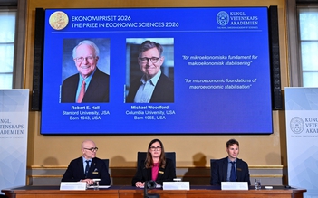 Giải Nobel Kinh tế 2026 cho mô hình đột phá giúp 'chèo lái' nền kinh tế
