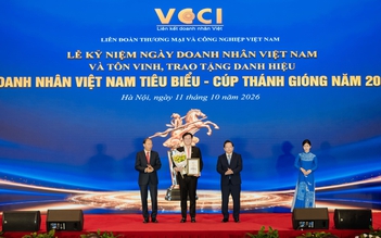 Chủ tịch TTC Energy Đặng Huỳnh Anh Tuấn được vinh danh Cúp Thánh Gióng 2026