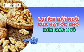 Lợi ích bất ngờ của hạt óc chó liên quan đến giấc ngủ