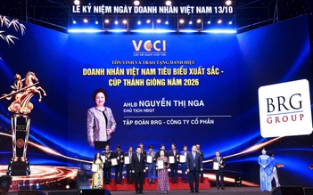 AHLĐ Nguyễn Thị Nga được vinh danh 'Doanh nhân Việt Nam tiêu biểu xuất sắc - Cúp Thánh Gióng' 2026