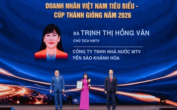 Chủ tịch HĐTV Công ty Yến sào Khánh Hòa vinh dự nhận Cúp Thánh Gióng năm 2026