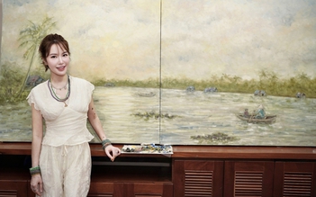 'Nơi những dòng chảy gặp nhau': Dấu ấn mới của Đặng Thanh Huyền 'Nơi những dòng chảy gặp nhau': Dấu ấn mới của Đặng Thanh Huyền