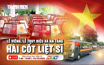 Lễ viếng, truy điệu hài cốt anh hùng liệt sĩ được tìm kiếm, quy tập tại công viên Lê Thị Riêng