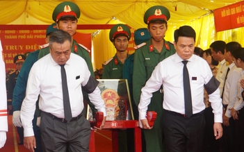 Hải Phòng an táng 56 hài cốt liệt sĩ, đồng bào tử nạn sau hơn 70 năm