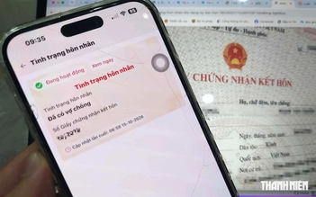 Đề xuất tình trạng hôn nhân trên VNeID thay thế cho bản giấy
