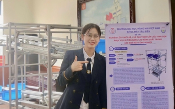 Nữ sinh hàng hải đạt GPA 3,9 theo đuổi nghiên cứu từ bài toán thực tế