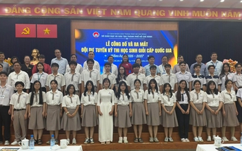 TP.HCM ra mắt đội tuyển tham dự kỳ thi chọn học sinh giỏi quốc gia