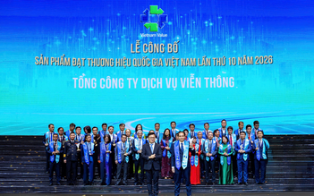 Ba dịch vụ của VNPT đạt Thương hiệu quốc gia Việt Nam năm 2026