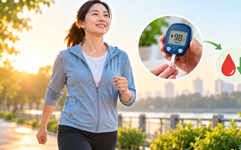Đi bộ buổi sáng hay buổi tối giúp kiểm soát đường huyết tốt hơn?