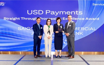 SHB nhận giải thưởng Chất lượng thanh toán quốc tế xuất sắc (STP Award) từ Citibank SHB nhận giải thưởng Chất lượng thanh toán quốc tế xuất sắc (STP Award) từ Citibank
