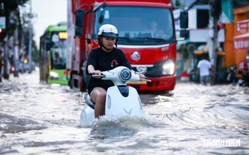 Mưa giảm, nắng tăng, triều cường lên nhanh