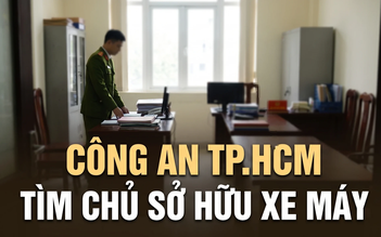 Công an TP.HCM tìm chủ sở hữu xe máy trong vụ án ma túy