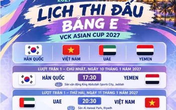 AFC công bố nóng lịch thi đấu mới nhất Asian Cup 2027, lộ diện kênh phát có đội tuyển Việt Nam AFC công bố nóng lịch thi đấu mới nhất Asian Cup 2027, lộ diện kênh phát có đội tuyển Việt Nam