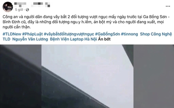 Đi tàu trốn vé, người đàn ông bị dân mạng 'đồn' là phạm nhân trốn trại