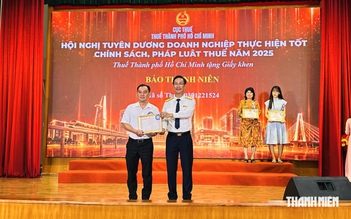 Báo Thanh Niên nhận giấy khen về thực hiện tốt chính sách thuế