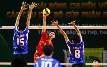CLB Công an TP.HCM thị uy sức mạnh, đánh bại cựu vương giải bóng chuyền quốc gia CLB Công an TP.HCM thị uy sức mạnh, đánh bại cựu vương giải bóng chuyền quốc gia