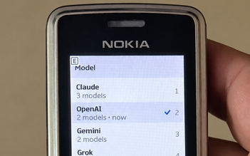 Nokia 6300 đời cũ bất ngờ chạy được ChatGPT