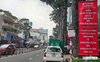 Đường Nguyễn Thị Minh Khai ở TP.HCM có đoạn thành một chiều, người dân đi thế nào?