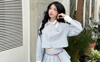 Mặc đẹp mỗi ngày với sơ mi phối chân váy ngắn