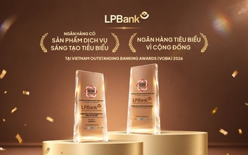 LPBank được vinh danh ở 2 hạng mục tại Giải thưởng Ngân hàng Việt Nam tiêu biểu 2026