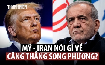 Tổng thống Trump, Pezeshkian có phát biểu mới về căng thẳng Mỹ - Iran