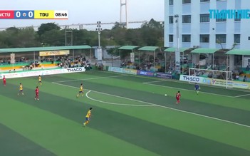 Highlight Trường ĐH Nam Cần Thơ (DNC) 1-1 Trường ĐH Tây Đô (TDU): Chia điểm kịch tính