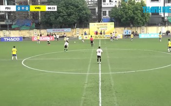 Highlight Trường ĐH Phương Đông (PDU) 0-3 Trường ĐH Hàng Hải Việt Nam (VMU): Áp đảo tuyệt đối