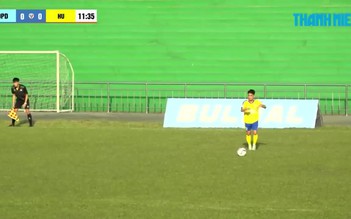 Highlight Trường CĐ Phương Đông Đà Nẵng (CDPD) 0-1 Đại học Huế (HUE): Bản lĩnh cựu vương