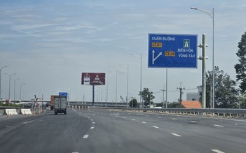 Chưa rõ thời điểm thông tạm cao tốc Biên Hòa - Vũng Tàu do vướng thu phí