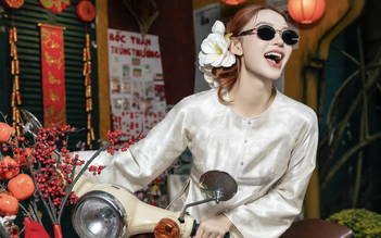 Diện đồ bà ba du xuân, giản dị tạo dấu ấn riêng