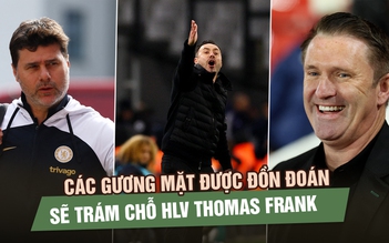 Các gương mặt được đồn đoán sẽ trám chỗ HLV Thomas Frank tại Tottenham