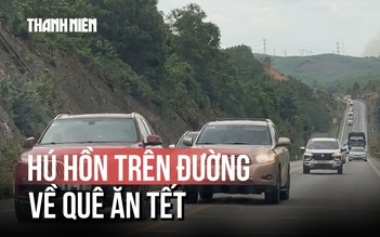 Lấn làn, vượt ẩu trên cao tốc Cam Lộ - La Sơn