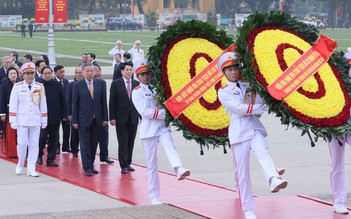 Lãnh đạo Đảng, Nhà nước viếng Chủ tịch Hồ Chí Minh