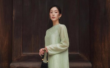 Sắc xanh lá xuất hiện trên những thiết kế truyền thống đón xuân rực rỡ