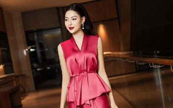 Sang trọng với trang phục vải lụa trong ngày đầu năm đi làm