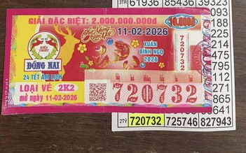 Trúng độc đắc xổ số miền Nam, khách nhận tiền mặt lẫn chuyển khoản