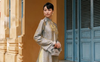 Tôn vinh trang phục ngày tết với túi ngọc trai kiêu sa