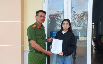 Nữ cử nhân tình nguyện nhập ngũ, mong muốn khoác áo Công an nhân dân