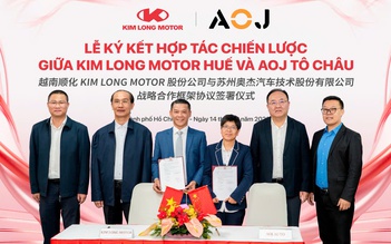 Kim Long Motor và AOJ Tô Châu hợp tác chiến lược sản xuất, kinh doanh ô tô
