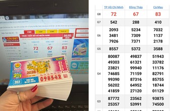 Xổ số miền Nam ngày 16 tháng 2: Bất ngờ dãy số đài TP.HCM trúng 2 giải