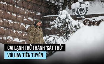 'Khắc tinh' của UAV trên tiền tuyến Ukraine trong mùa đông