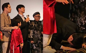 Giám đốc Lotte Entertainment Vietnam quỳ gối mong khán ủng hộ 'Mùi phở'