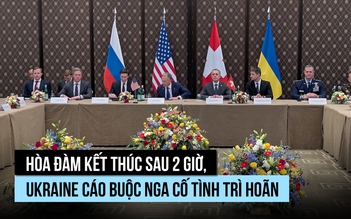 Hòa đàm kết thúc sau 2 giờ, Ukraine cáo buộc Nga cố tình trì hoãn