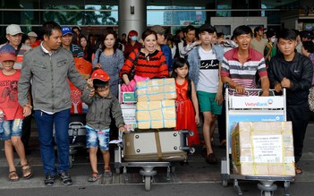 Mùng 5 tết, sân bay Tân Sơn Nhất sẽ đón lượng khách cao nhất lịch sử