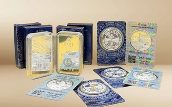 DOJI chính thức ra mắt bạc tích trữ 1 lượng và 5 lượng