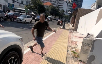 Xác minh vụ người của quán cơm ở Vũng Tàu dùng xẻng đuổi đánh du khách