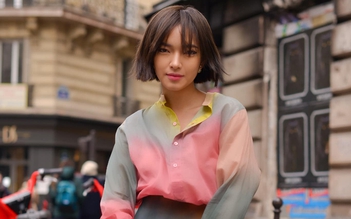 Phá vỡ giới hạn với trang phục loang màu, tạo sắc thái đầy ngẫu hứng